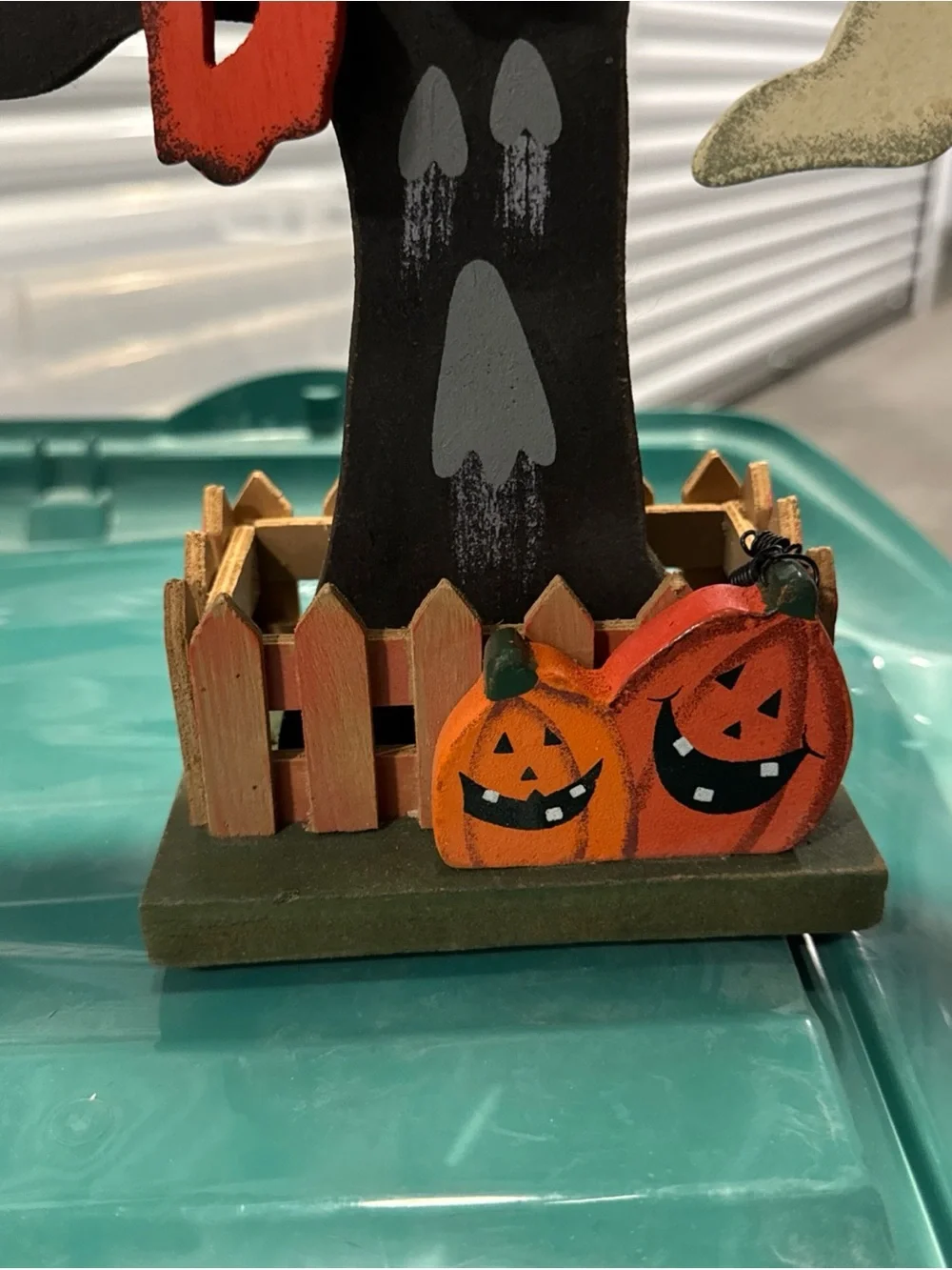 Target Halloween Boo Tree Decor - Black, Orange, Cream